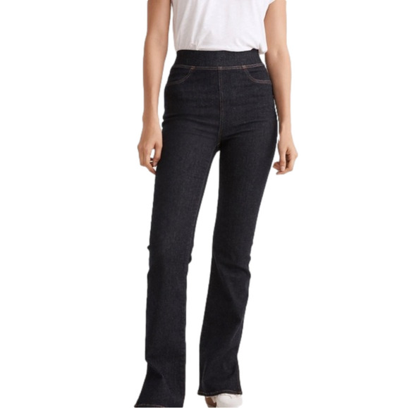 Madewell Pull On Jeans in dark wash size 26! - Picture 1 of 11